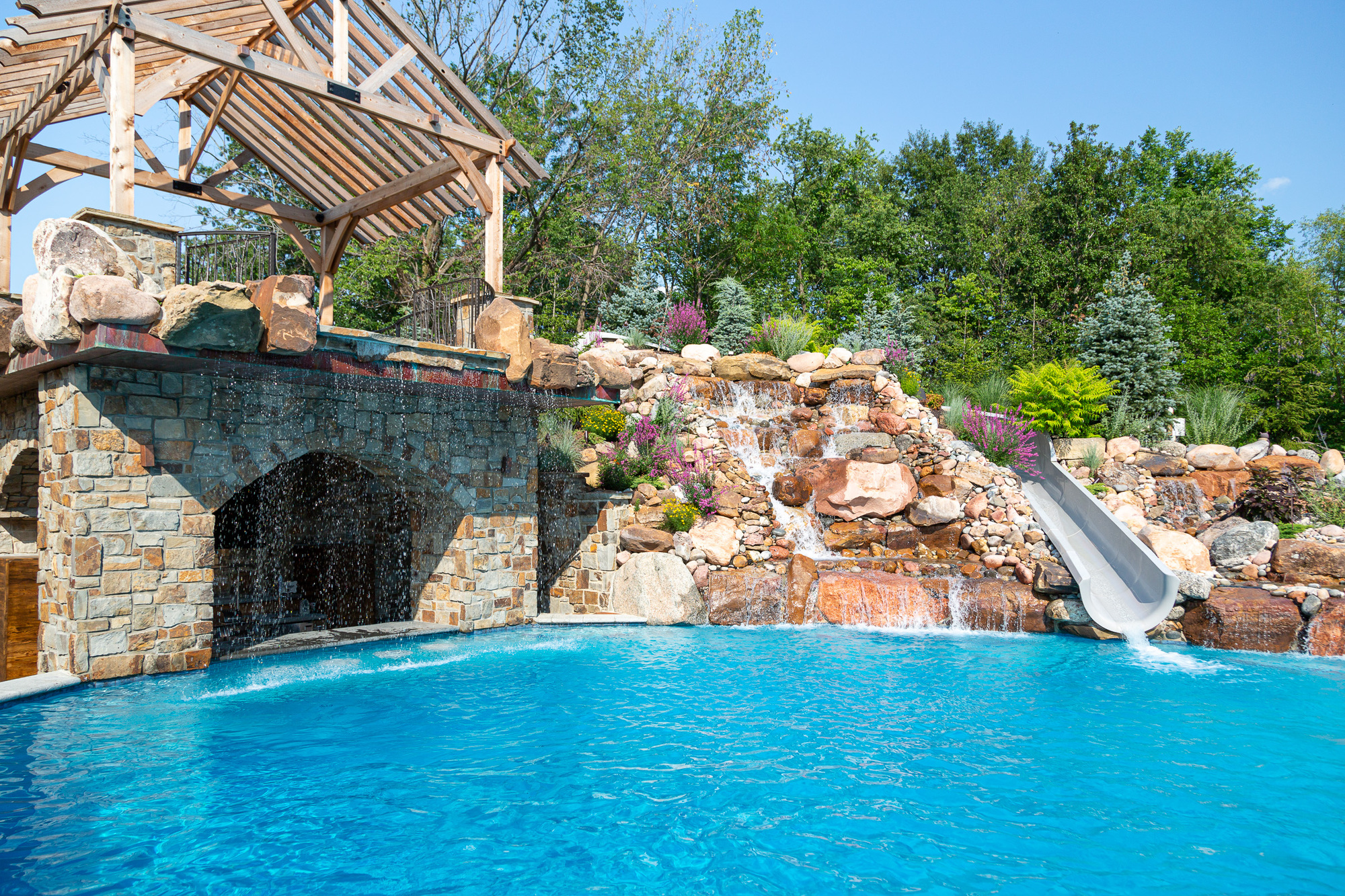 Carlson – slide & waterfall