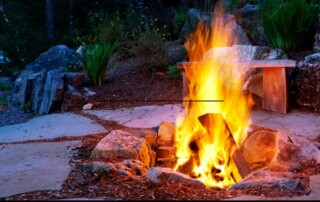 outdoor fire pit company in Parkville
